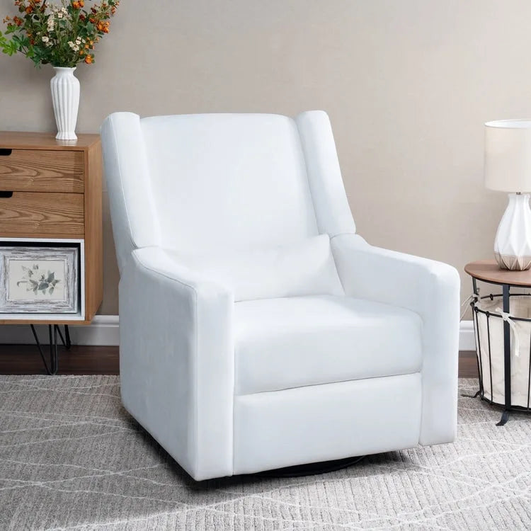 Fauteuil inclinable électrique de luxe avec fonction pivotante et planeur et support lombaire
