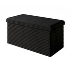 Banc de rangement pliant rembourré