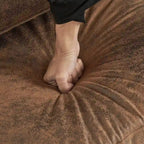Fauteuil à bascule d'appoint rembourré à dossier haut de 99,9 cm