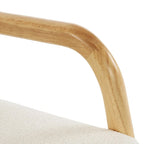 Fauteuil à bascule d'appoint rembourré à dossier haut de 99,9 cm