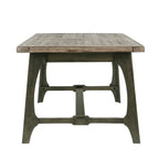 Table à manger extensible grise