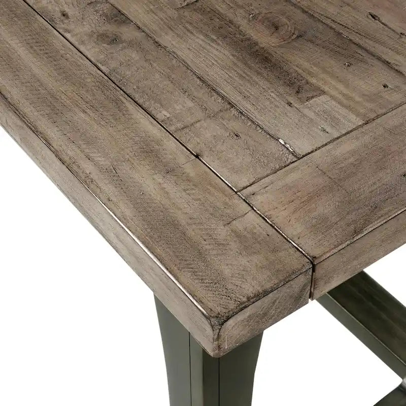 Table à manger extensible grise