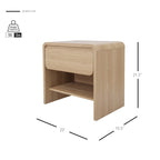 Table d'appoint avec 1 tiroir
