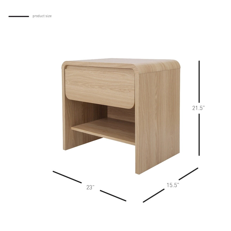 Table d'appoint avec 1 tiroir
