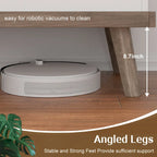 Table basse en bois avec compartiment de rangement caché