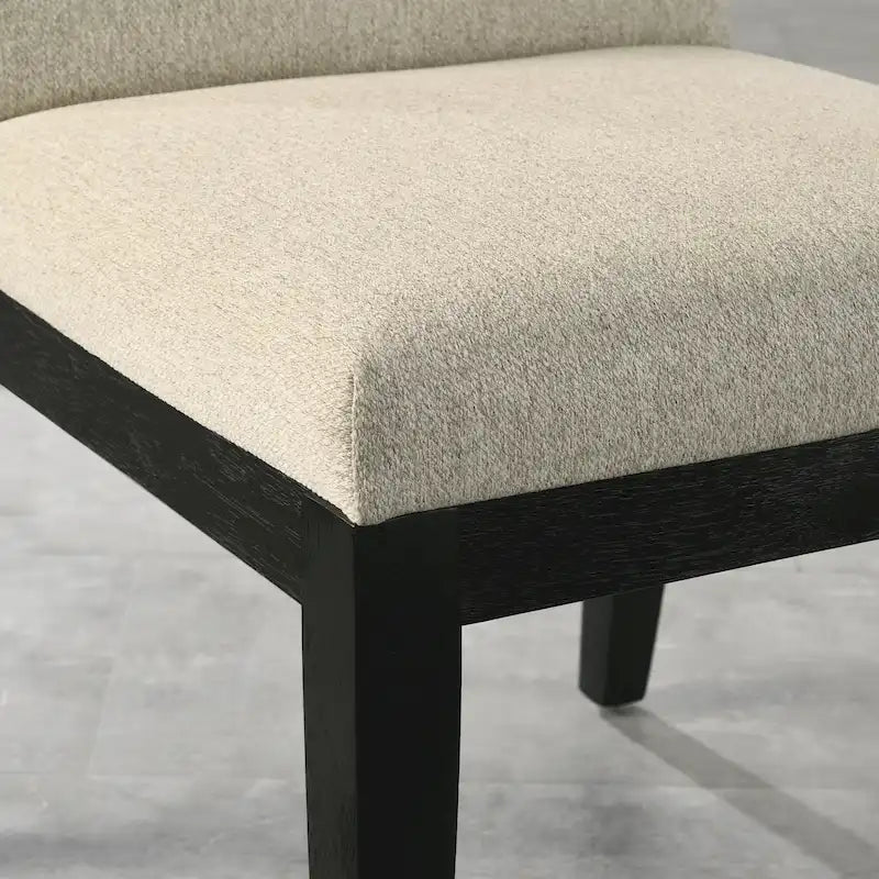 Table à manger ronde sur pied contemporaine avec 4 chaises