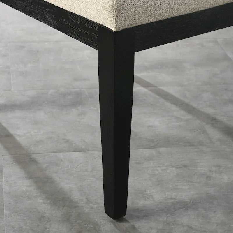 Table à manger ronde sur pied contemporaine avec 4 chaises