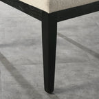 Table à manger ronde sur pied contemporaine avec 4 chaises