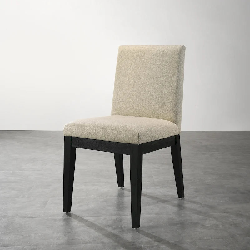 Table à manger ronde sur pied contemporaine avec 4 chaises
