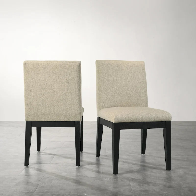 Table à manger ronde sur pied contemporaine avec 4 chaises