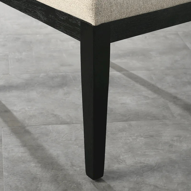 Table à manger ronde sur pied contemporaine avec 4 chaises