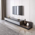 Meuble TV moderne extensible de 300 cm avec 3 tiroirs