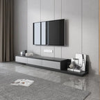 Meuble TV moderne extensible de 300 cm avec 3 tiroirs