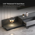 Meuble TV moderne extensible de 300 cm avec 3 tiroirs