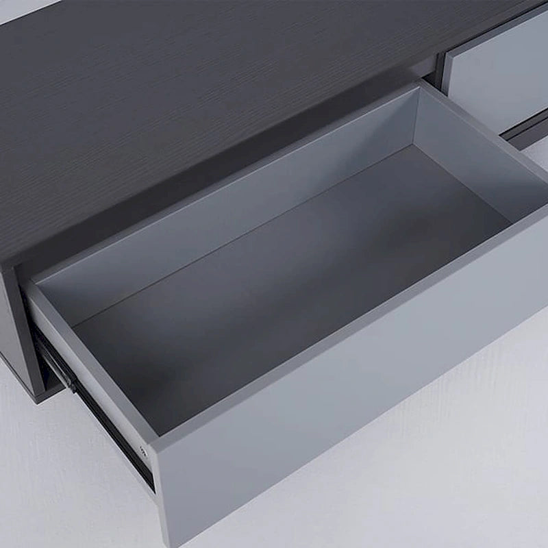 Meuble TV moderne extensible de 300 cm avec 3 tiroirs