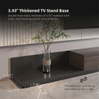 Meuble TV moderne extensible de 300 cm avec 3 tiroirs