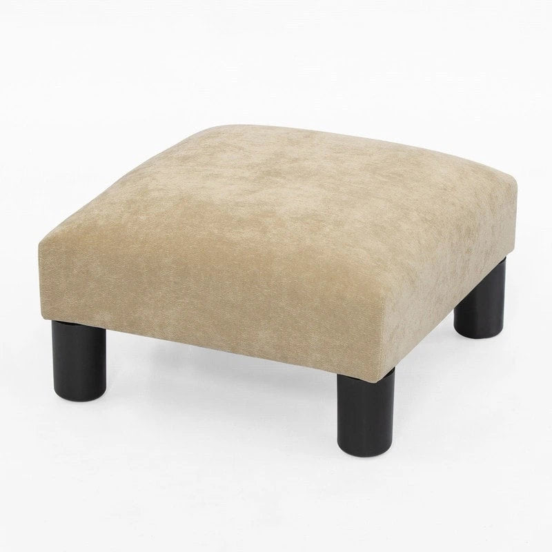 Repose-pieds ottoman en tissu rembourré