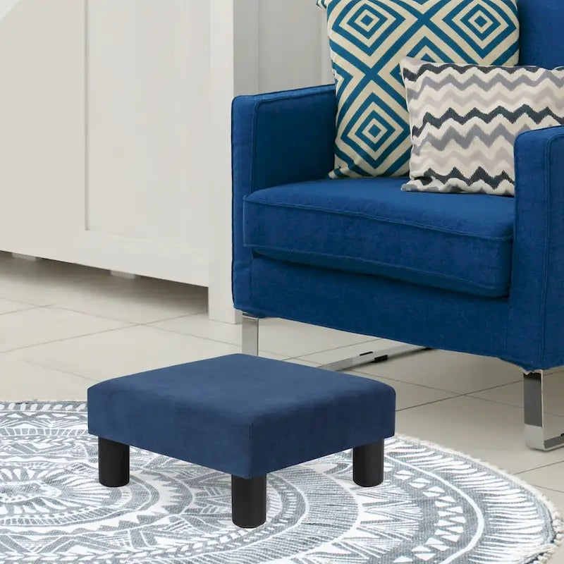 Repose-pieds ottoman en tissu rembourré