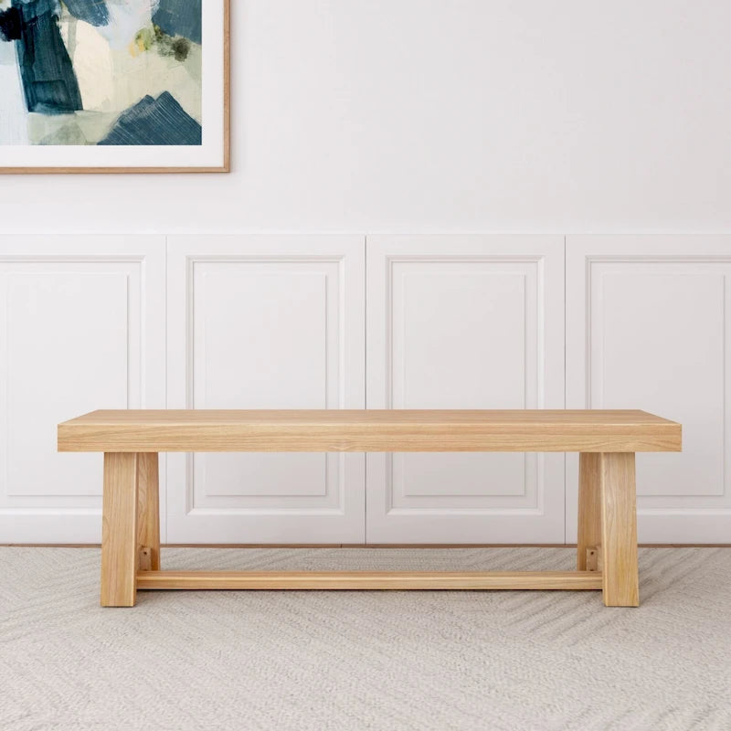 Banc de salle à manger classique de 60 po
