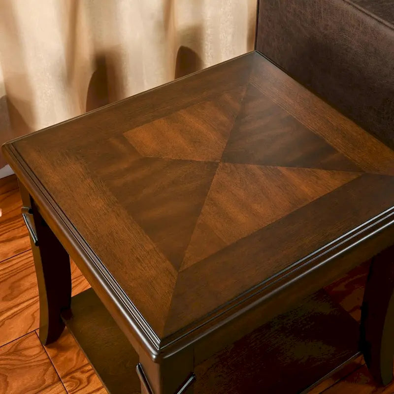 Table basse en bois massif