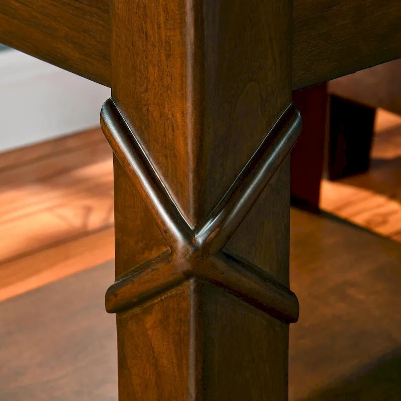 Table basse en bois massif