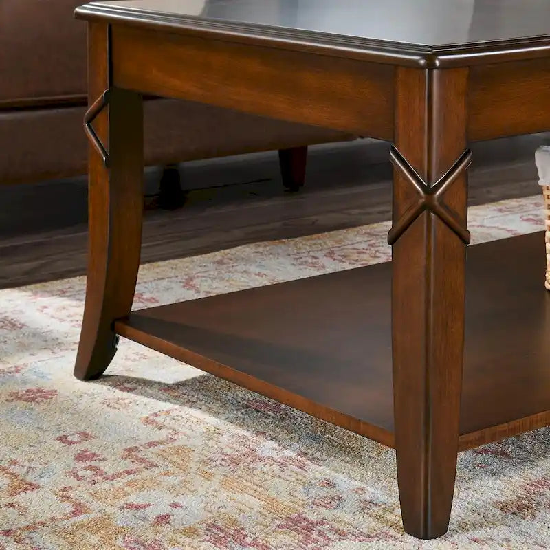 Table basse en bois massif