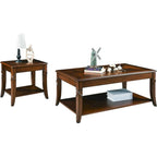 Table basse en bois massif