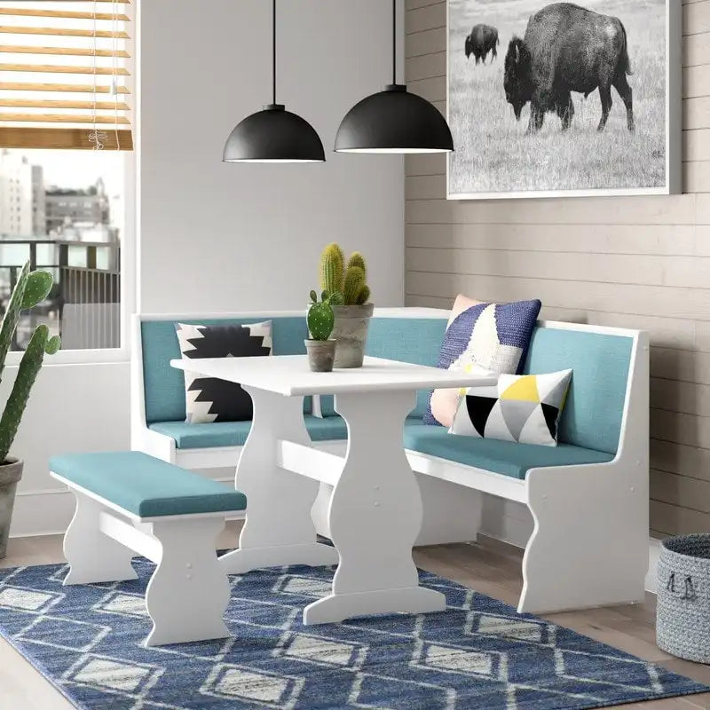 Table de salle à manger pour coin-déjeuner avec 2 chaises