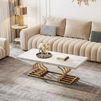 Table basse de 47 pouces pour le salon