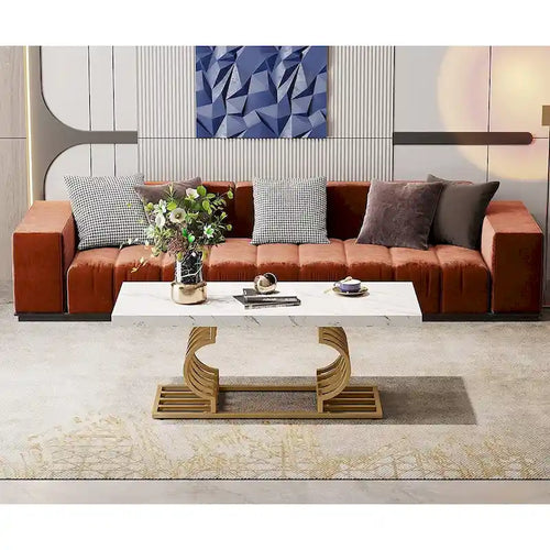 Table basse de 47 pouces pour le salon