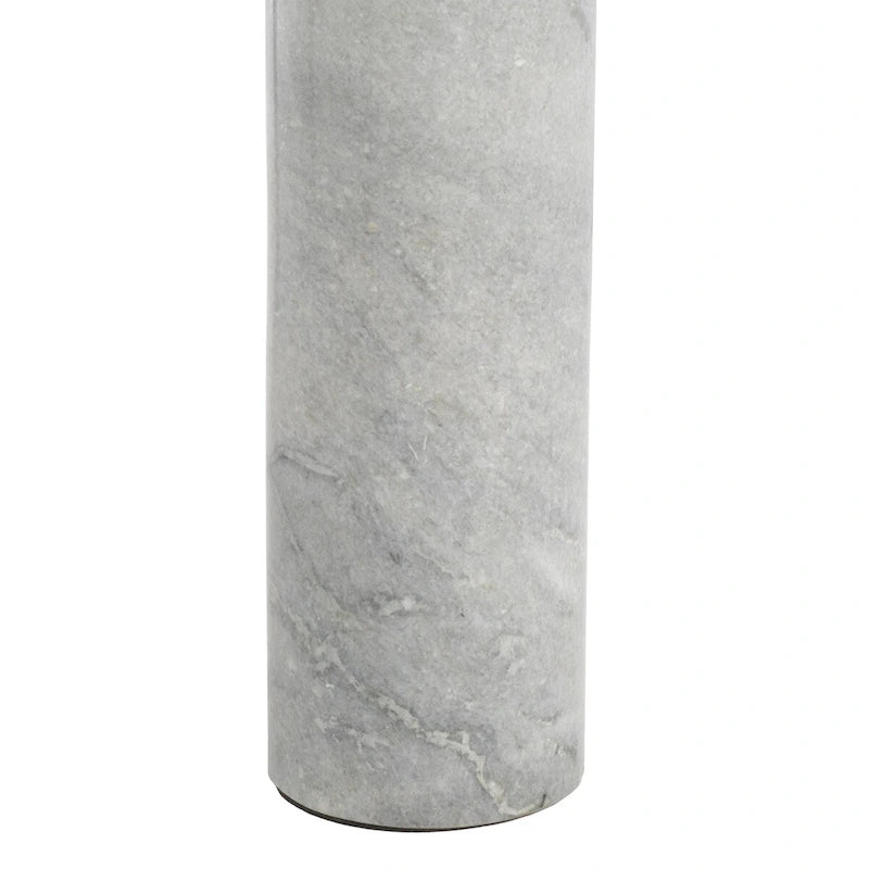 Table basse carrée en marbre - 35L x 35P x 13H po.