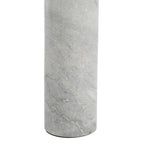 Table basse carrée en marbre - 35L x 35P x 13H po.