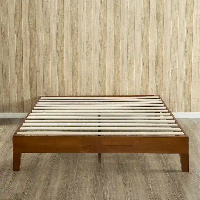 12-Inch Deluxe Wood Full-Size Platform Bed