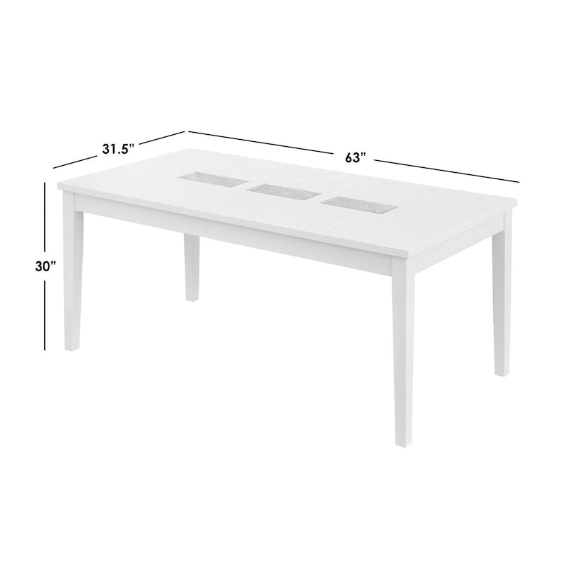 Table de salle à manger diamant