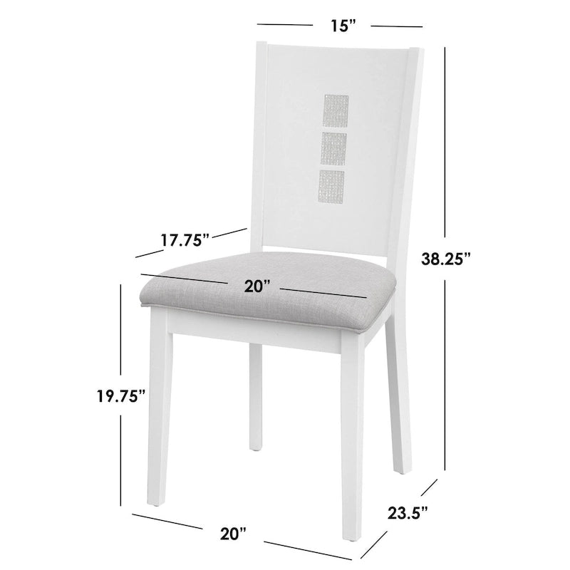 Table de salle à manger diamant
