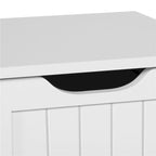 Meuble de salle de bain fin à poser avec 4 tiroirs