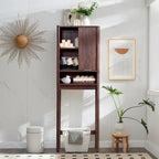 68 in. Tall Modern Over The Toilet Storage Cabinet