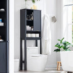 68 in. Tall Modern Over The Toilet Storage Cabinet