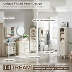 68 in. Tall Modern Over The Toilet Storage Cabinet