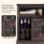 Meuble bas de rangement de salle de bain de style fermette
