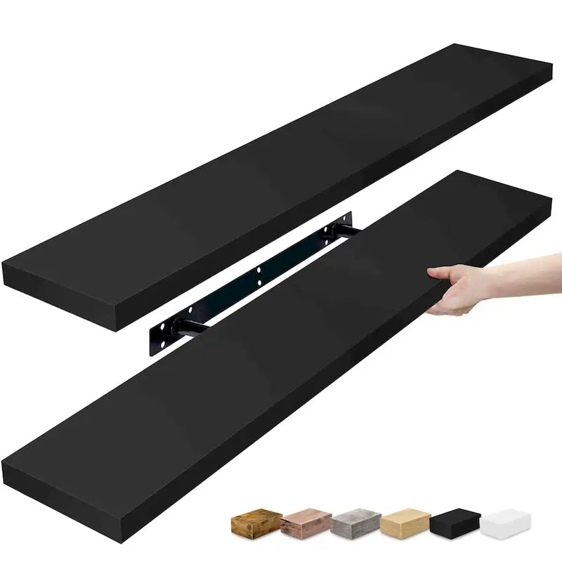 Étagères murales flottantes - 35L x 9W x 1.5H po.
