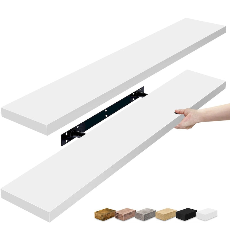 Étagères murales flottantes - 35L x 9W x 1.5H po.